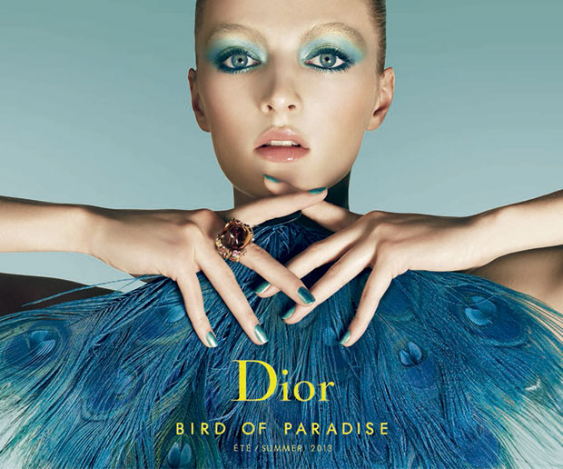 Bird of Paradise de Dior, verdes para este verano