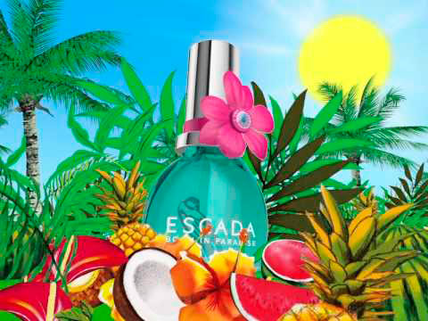 Born in Paradise es la nueva fragancia de Escada