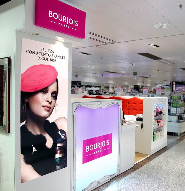 Nuevos espacios dedicados a la belleza de Bourjois