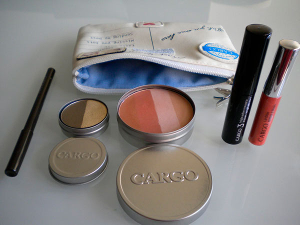 Cargo, colección  maquillaje para viaje