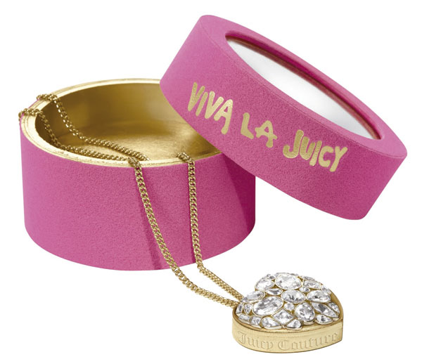 Collar con perfume sólido de Viva la Juicy para San Valentín