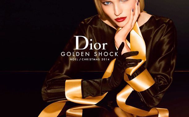 Golden Shock, el maquillaje de lujo para la Navidad creado por Dior