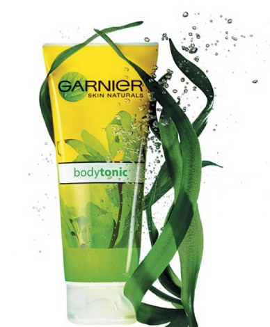 Gel reductor remodelante con alga marina de Garnier