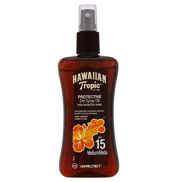 Al sol protegidos con Hawaiian Tropic