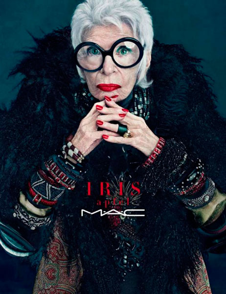 Iris Apfel: la nueva colección de M•A•C