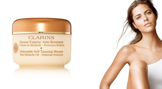 Mousse Exquise Auto-Bronzante SPF15 de Clarins