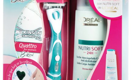 Piernas de seda con Quattro y Nutrisoft de L’Oréal