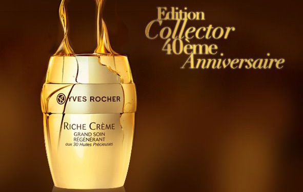 RICHE CRÈME, el oro de Yves Rocher