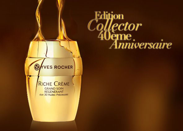 RICHE CRÈME, el oro de Yves Rocher