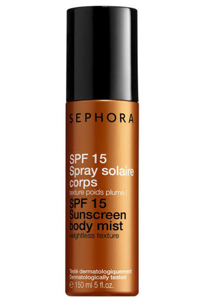 Sunscreen Body Mist de Sephora, piel protegida sin grasa ni manchas