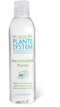 Biocosmética: Agua micelar de Plante System