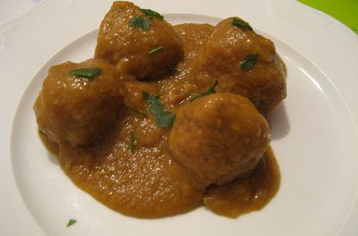 La receta del día: Albóndigas guisadas