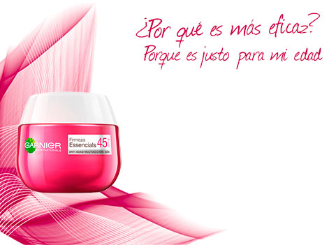 Nueva gama antiarrugas Essencials de Garnier, una crema específica para cada necesidad de la piel