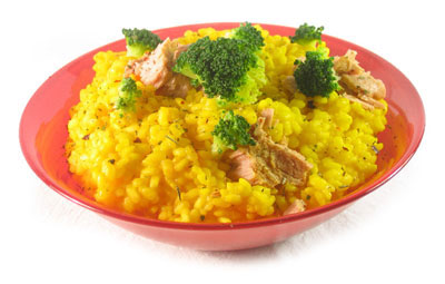 La receta del día: Arroz amarillo con brócoli y atún