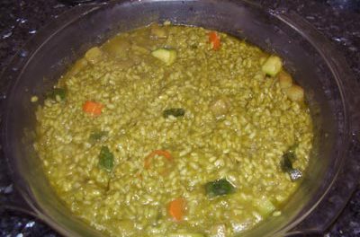 La receta del día: Arroz verde