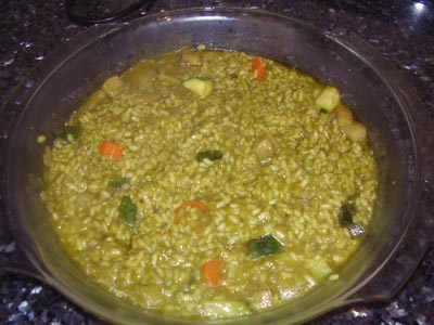 La receta del día: Arroz verde