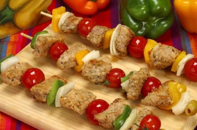 La receta del día: Brochetas light