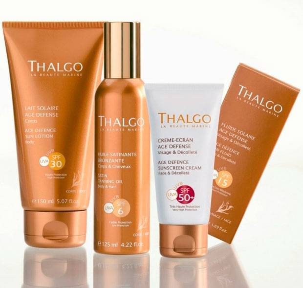 Productos Solares Thalgo para lucir juvenil y bronceada