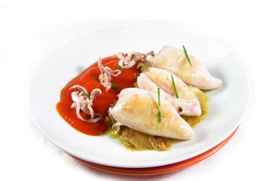 La receta del día: Calamares a la plancha con salsa de tomate