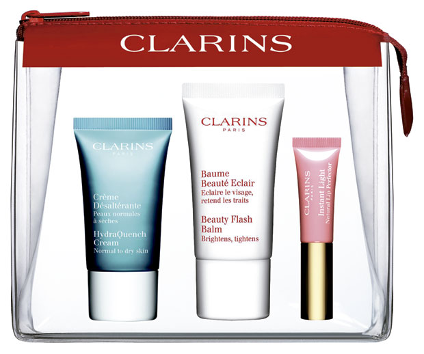 Clarins, kits de belleza por 10 euros