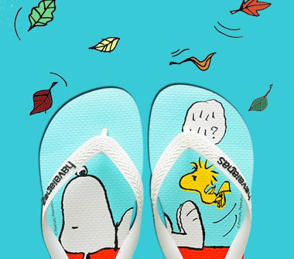 Una nueva colaboración lleva a Snoopy y sus amigos a Havaianas