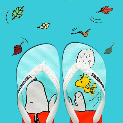 Una nueva colaboración lleva a Snoopy y sus amigos a Havaianas