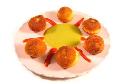 La receta del día: Croquetas de leche de soja con tofú, quinua y salsa de verduras