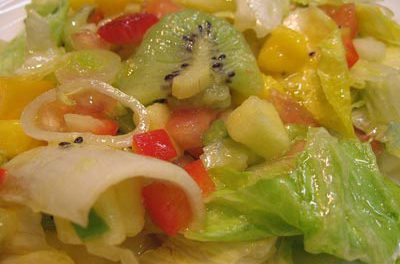 La receta del día: Ensalada con frutas