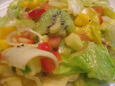 La receta del día: Ensalada con frutas