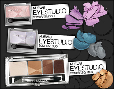 Sombras Eyestudio de Maybelline ¡Duran hasta 8 horas!