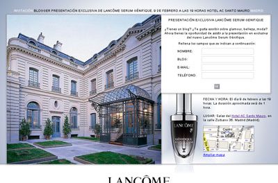 Lancôme presenta en Madrid su última innovación: El nuevo Serum Genifique
