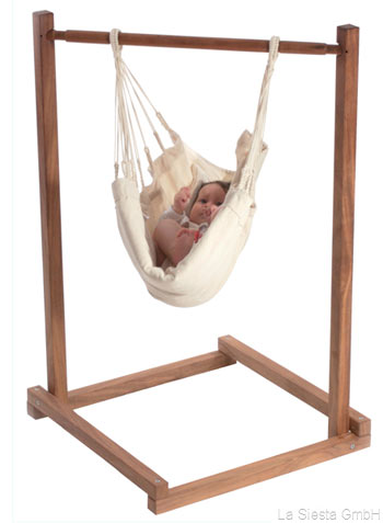 Confort y diseño para el bebé en forma de hamaca