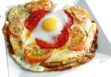 La receta del día: Huevos en pizza