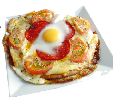 La receta del día: Huevos en pizza