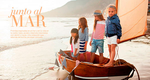 H&M, colección junto al mar para los mas peques