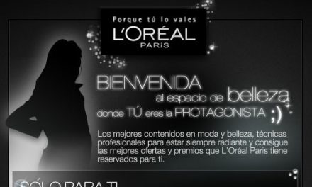 L’oréal Paris inaugura su página en facebook