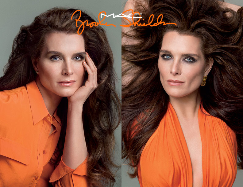 Colección especial de maquillaje MAC con Brooke Shields