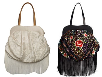 Mira la Marela se inspira en los mantones de manila para su colección de bolsos verano 2009