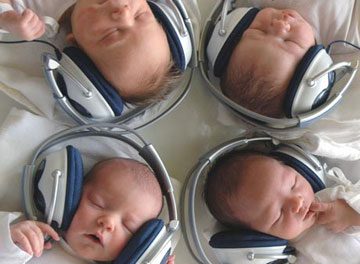La música estimula al bebé