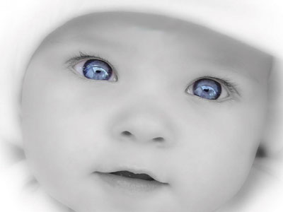 El origen de los ojos azules