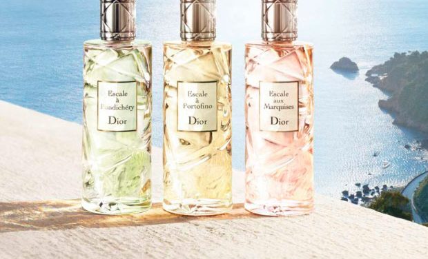 Perfume Escale de Dior, un viaje de fragancias
