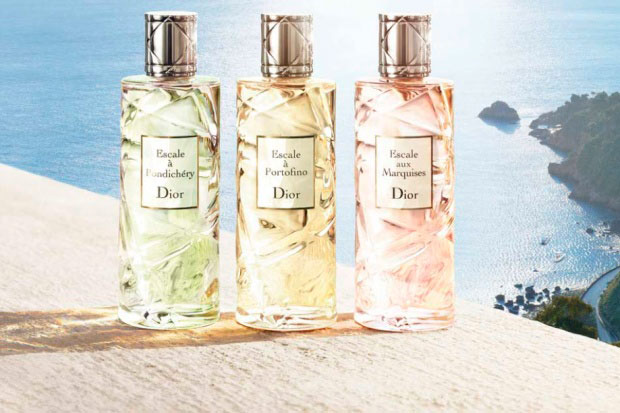 Perfume Escale de Dior, un viaje de fragancias