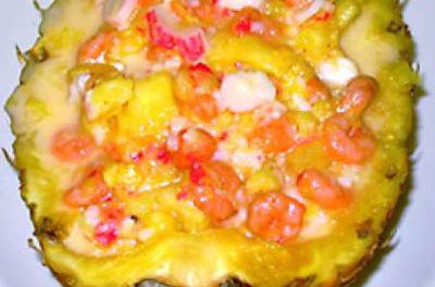 La receta del día: Piña rellena