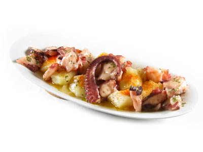 La receta del día: Pulpo con patatas al microondas