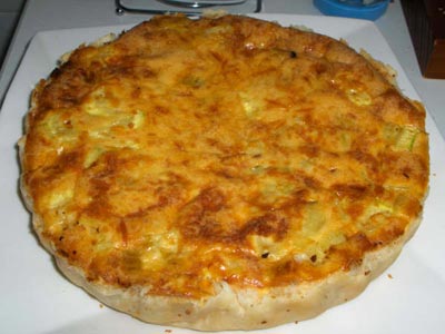 La receta del día: Quiche de langostinos y puerros