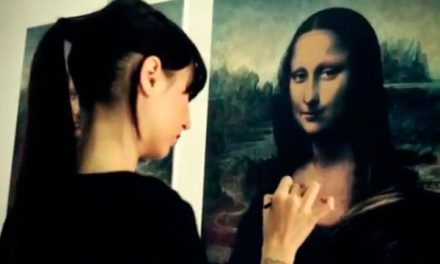 Shiseido restaura la Gioconda solo con maquillaje