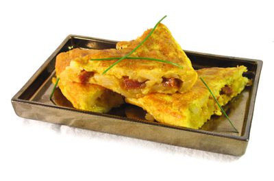 La receta del día: Tortilla de patata con chorizo