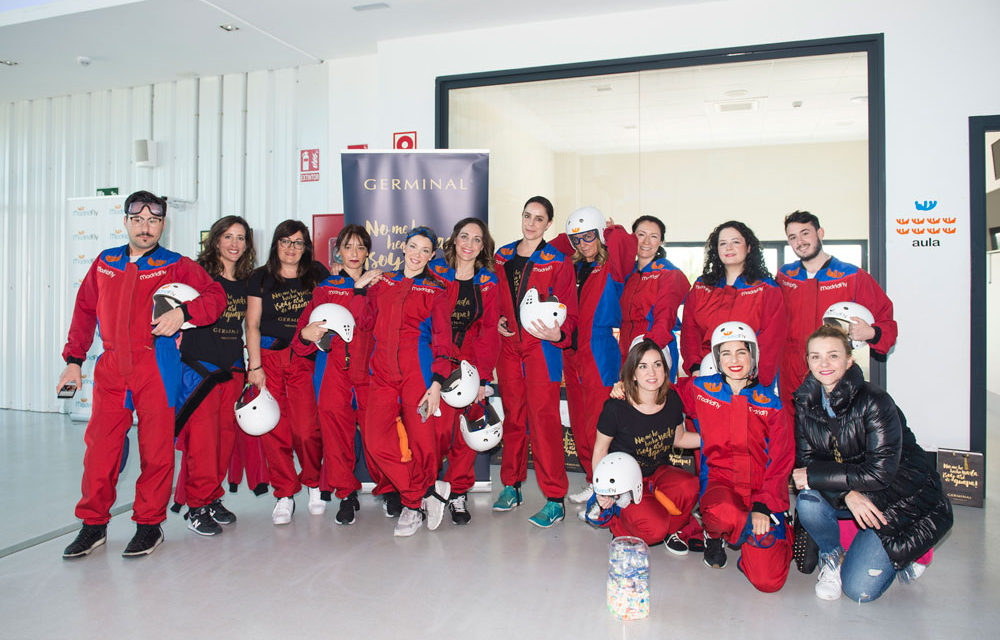 Germinal Acción Inmediata, maquillaje a prueba de huracanes en Madrid Fly