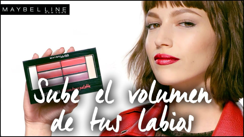 Labios con volumen, Lip Contour Palette de Maybelline New York