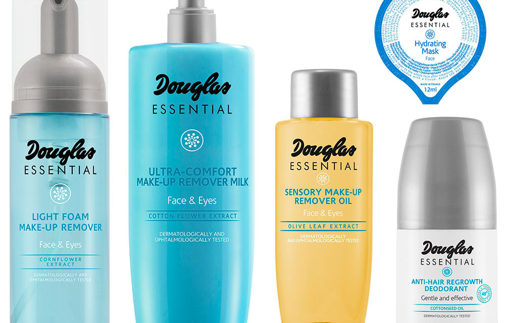Douglas Essentials: Productos básicos para rostro y cuerpo, adaptados a todo tipo de piel